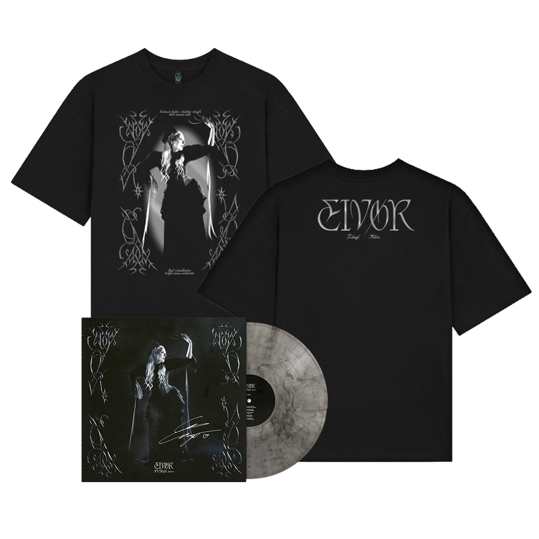 TUNGL – Artist Edition LP (SIGNED) + Tungl T-Shirt (Liquid Silver)