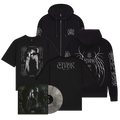 TUNGL – Signature Edition - Artist Edition LP (SIGNED) + Drekafljóð Hoodie + Tungl T-Shirt (Liquid Silver)