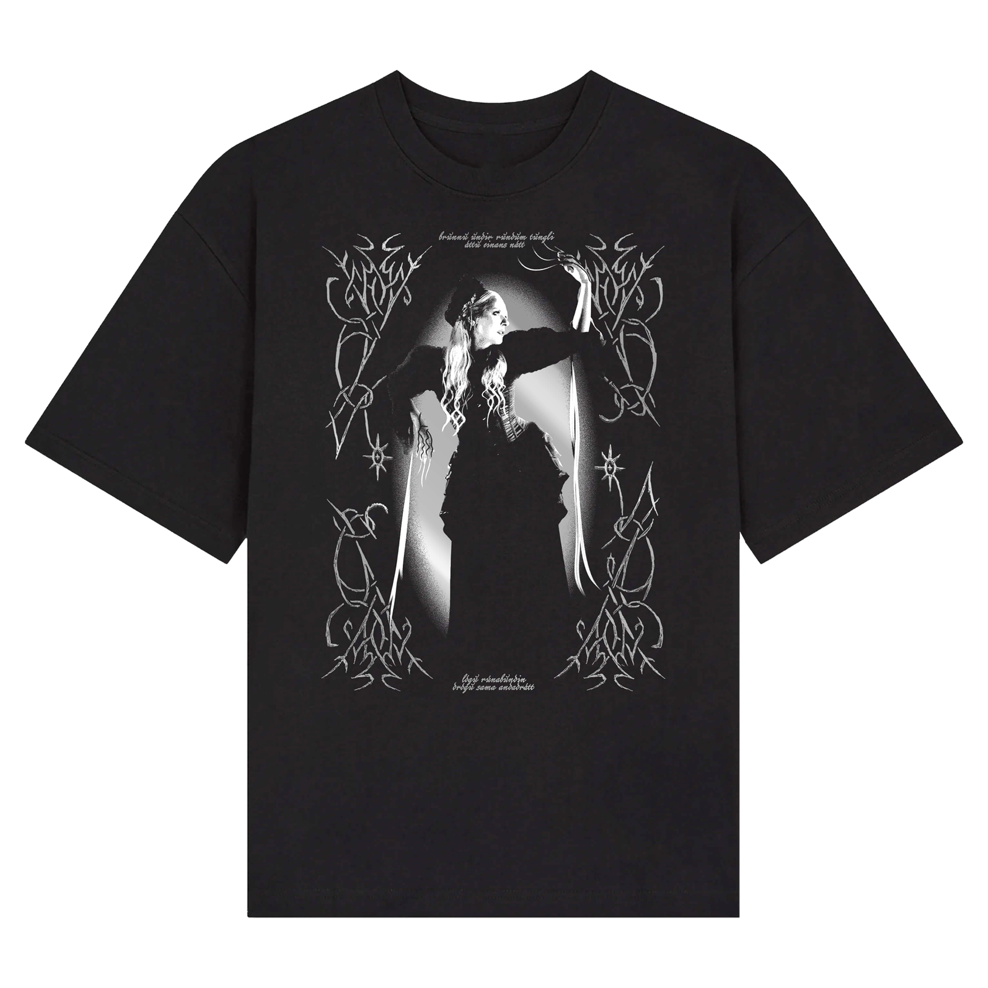 Tungl T-Shirt (Liquid Silver)